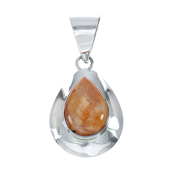 Navajo Oyster Shell Tear Drop Pendant JX129910