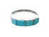 Native American Zuni Sterling Silver Turquoise Ring Size 8-1/2 AX130057