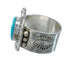 Native American Turquoise Sterling Silver Ring Size 12-1/4 AX130102