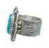 Native American Turquoise Sterling Silver Ring Size 11-1/4 AX130104