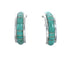 Sterling Silver Southwest Turquoise Post Hoop Earrings JX129942