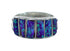 Purple Opal Authentic Sterling Silver Zuni Ring Size 6-3/4 JX130013