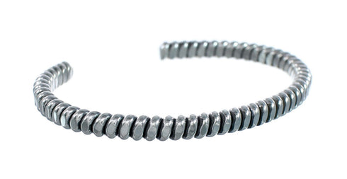 Sterling Silver Navajo Cuff Bracelet AX129713