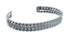 Native American Genuine Sterling Silver Cuff Bracelet AX129714