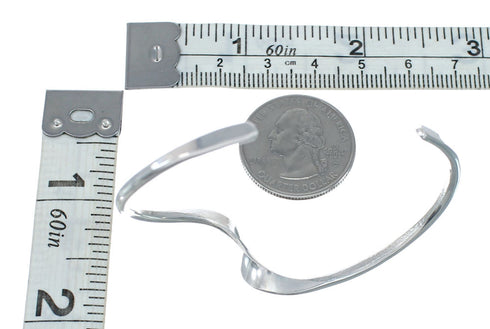 Sterling Silver Native American Cuff Bracelet AX129716