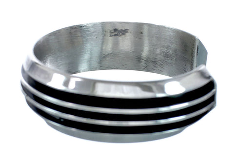 Navajo Genuine Sterling Silver Cuff Bracelet AX129717