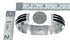 Navajo Genuine Sterling Silver Cuff Bracelet AX129717