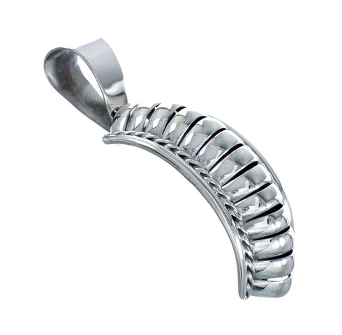 Native American Authentic Sterling Silver Pendant JX129668