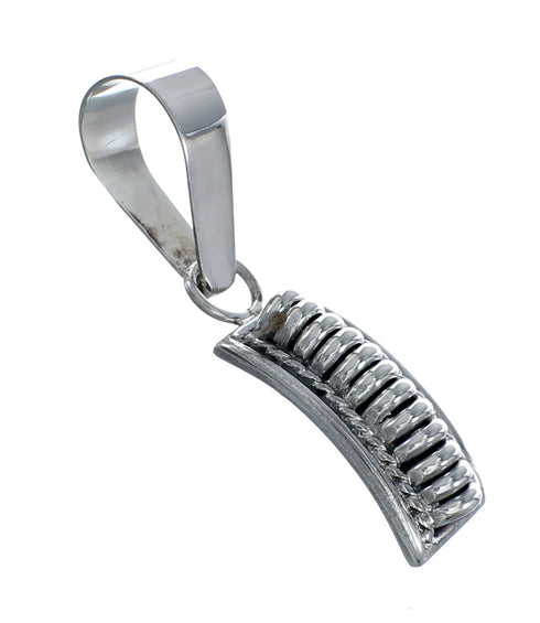 Native American Authentic Sterling Silver Pendant JX129665