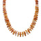 Navajo Genuine Sterling Silver Oyster Shell Bead Necklace AX129925