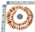 Navajo Genuine Sterling Silver Oyster Shell Bead Necklace AX129925