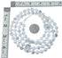 Native American Howlite Sterling Silver 2-Strand Bead Necklace AX130183