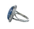 Denim Lapis Sterling Silver Native American Ring Size 7-1/4 JX130285