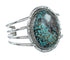 Sterling Silver Turquoise Navajo Cuff Bracelet JX130323