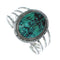 Sterling Silver Turquoise Navajo Cuff Bracelet JX130334