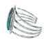 Sterling Silver Turquoise Navajo Cuff Bracelet JX130334