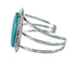 Sterling Silver Turquoise Navajo Cuff Bracelet JX130325