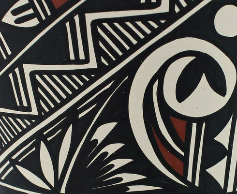 Hand Crafted Native American Acoma Pottery By Artist LV JX130382