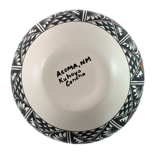 Hand Crafted Acoma Pottery By Artist Kuhaya Concho JX130383