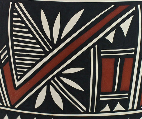 Hand Crafted Native American Acoma Pottery By Artist LV JX130392