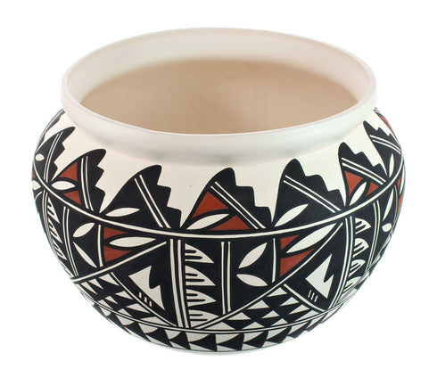 Hand Crafted Native American Acoma Pottery By Artist Kuhaya Concho JX130388