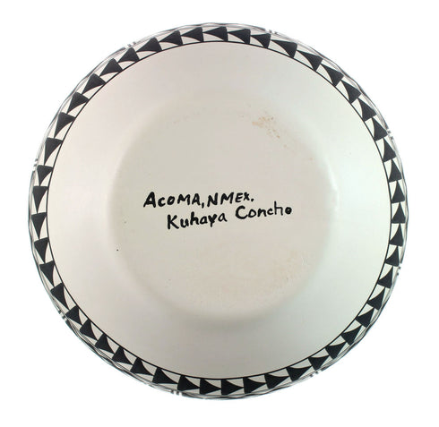 Hand Crafted Native American Acoma Pottery By Artist Kuhaya Concho JX130388