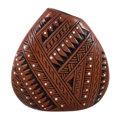 Hand Crafted Navajo Pot By Artist Shelly Watchman JX130415