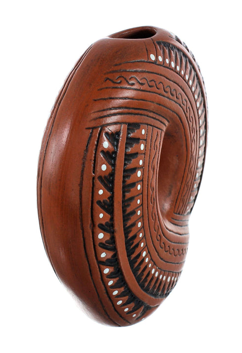 Hand Crafted Navajo Pot By Artist Shelly Watchman JX130411