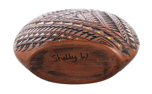 Hand Crafted Navajo Pot By Artist Shelly Watchman JX130402