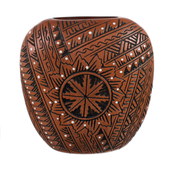 Hand Crafted Navajo Pot By Artist Shelly Watchman JX130408