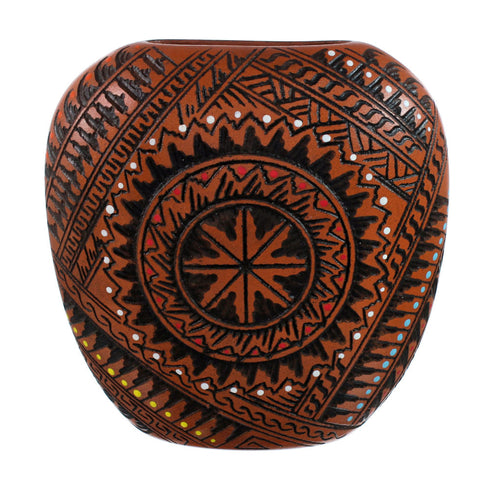 Hand Crafted Navajo Pot By Artist Shelly Watchman JX130399