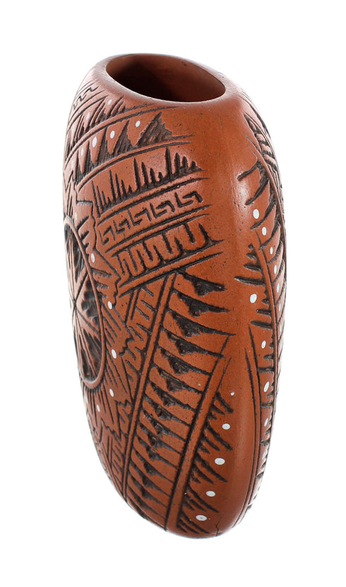 Hand Crafted Navajo Pot By Artist Shelly Watchman JX130410