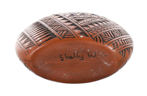 Hand Crafted Navajo Pot By Artist Shelly Watchman JX130410