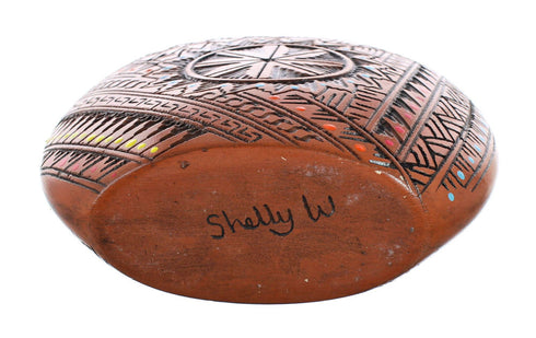 Hand Crafted Navajo Pot By Artist Shelly Watchman JX130407