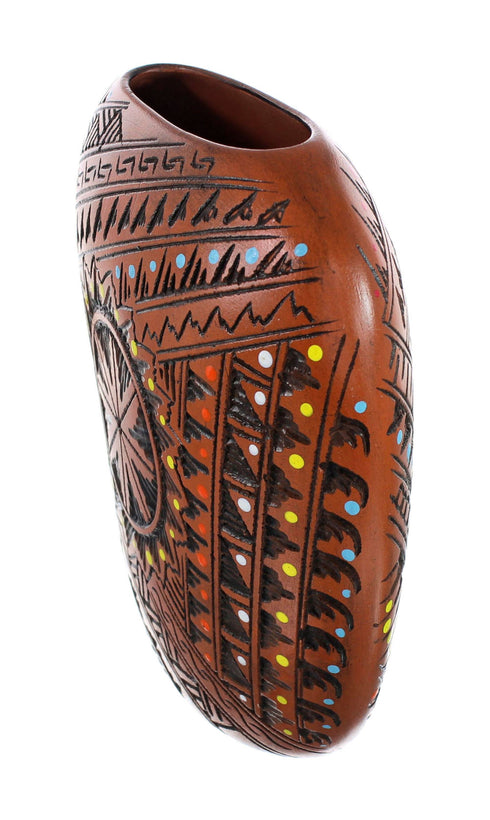 Hand Crafted Navajo Pot By Artist Shelly Watchman JX130397