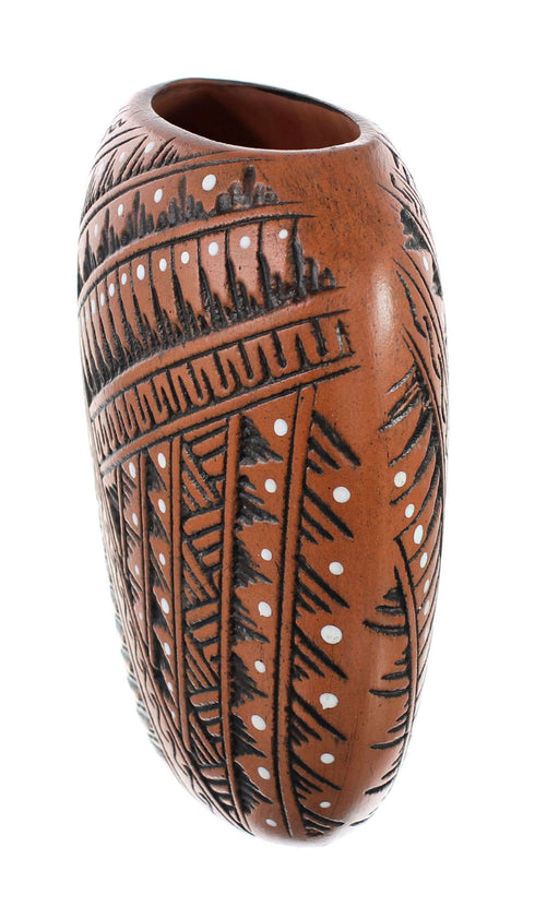 Hand Crafted Navajo Pot By Artist Shelly Watchman JX130409