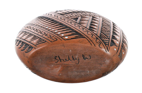 Hand Crafted Navajo Pot By Artist Shelly Watchman JX130409