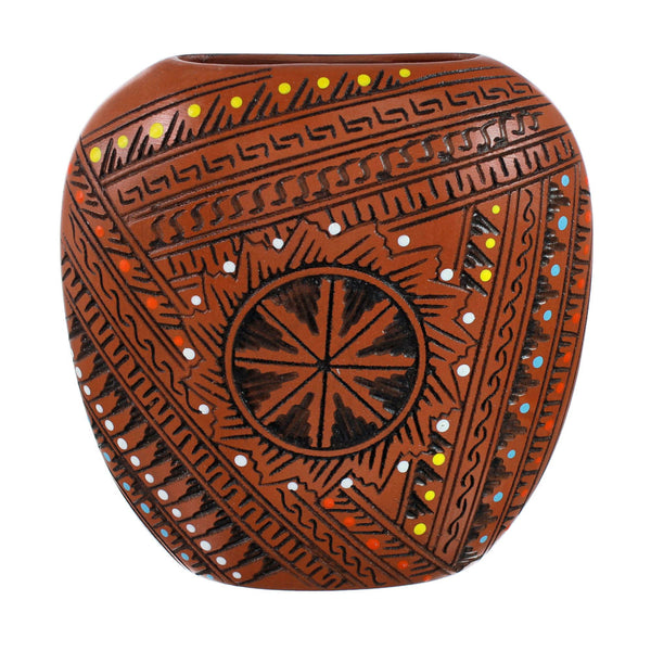 Hand Crafted Navajo Pot By Artist Shelly Watchman JX130398