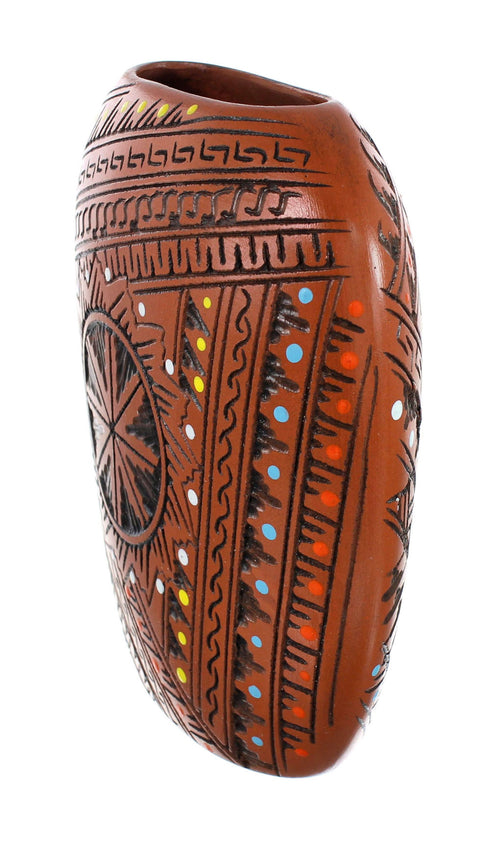 Hand Crafted Navajo Pot By Artist Shelly Watchman JX130398