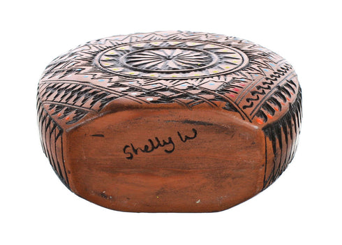 Hand Crafted Navajo Pot By Artist Shelly Watchman JX130414