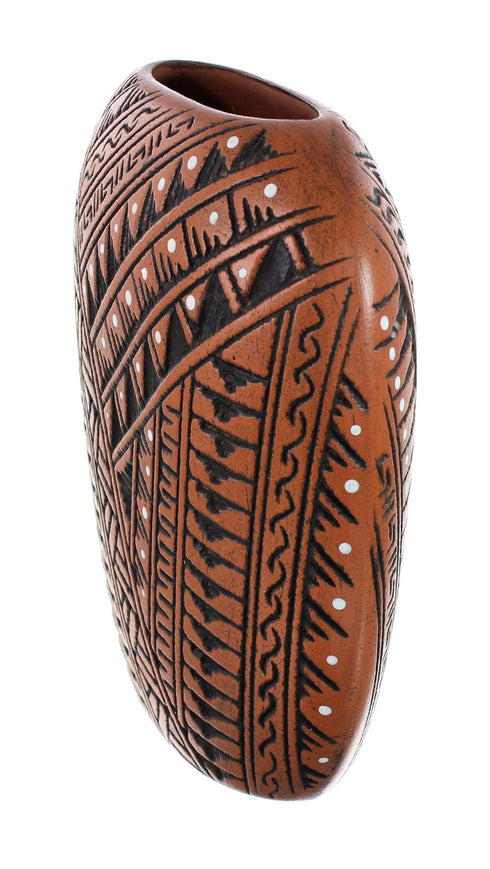Hand Crafted Navajo Pot By Artist Shelly Watchman JX130400
