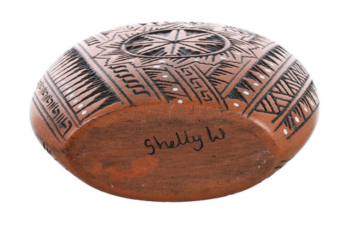 Hand Crafted Navajo Pot By Artist Shelly Watchman JX130400