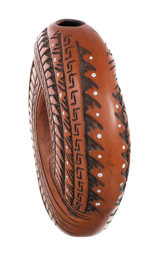 Hand Crafted Navajo Pot By Artist Shelly Watchman JX130413