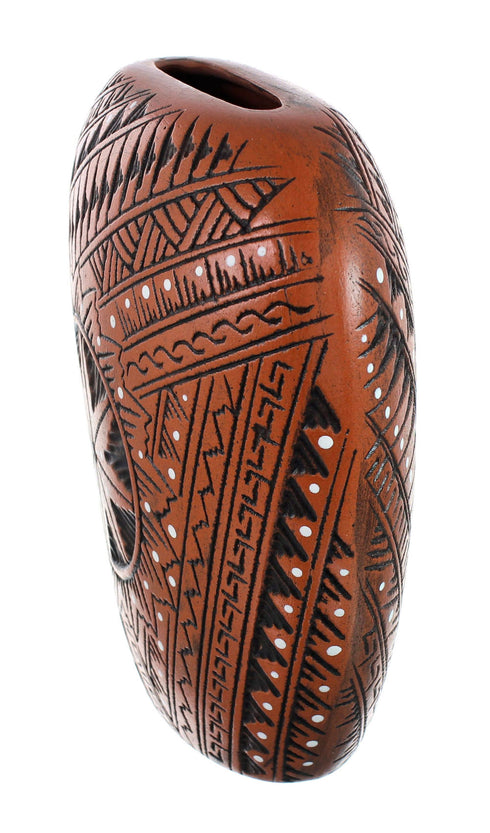 Hand Crafted Navajo Pot By Artist Shelly Watchman JX130417