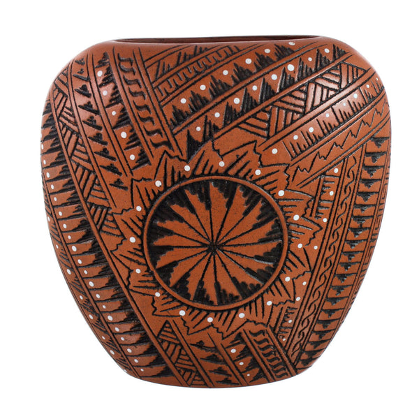 Hand Crafted Navajo Pot By Artist Shelly Watchman JX130419