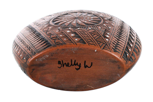Hand Crafted Navajo Pot By Artist Shelly Watchman JX130418