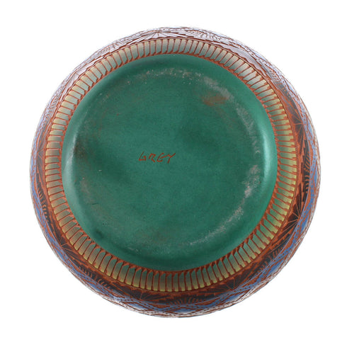 Native American Navajo Kokopelli Hand Crafted Pottery JX130436