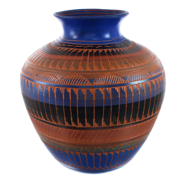 Native American Navajo Hand Crafted Pottery JX130437