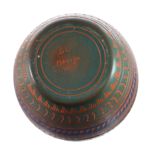Native American Navajo Hand Crafted Pottery JX130441