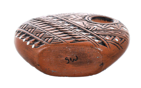 Native American Navajo Hand Crafted Pottery JX130432
